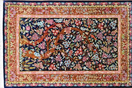 فرش ماشینی بهشت در فرش ایرانی