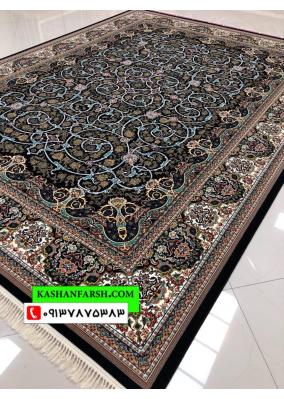 فرش کاشان طرح افشان اسلیمی 1000 شانه